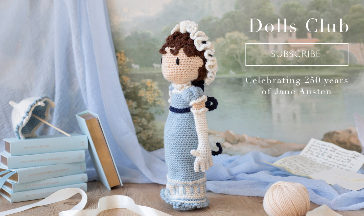 Jane Austen women who make history subscription toft crochet pattern